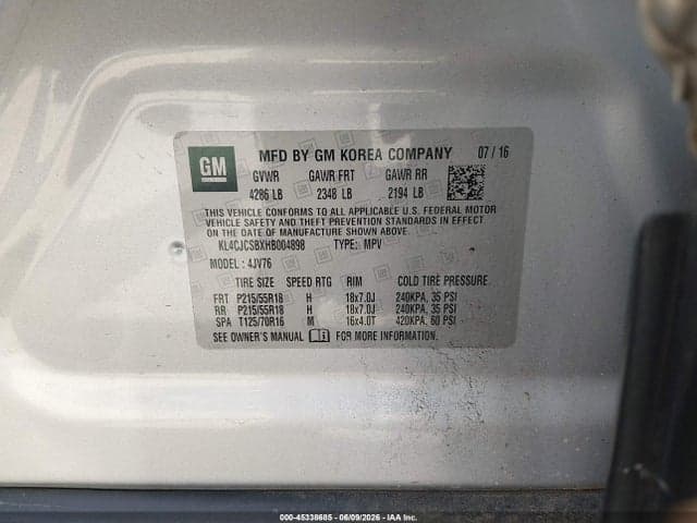 2017 BUICK ENCORE ESSENCE 9