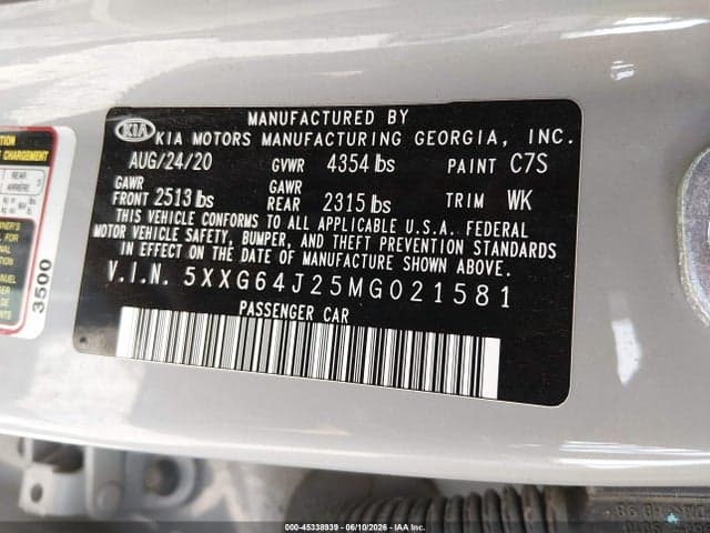 2021 KIA K5 GT-LINE 9