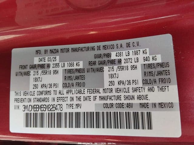 2025 MAZDA CX-30 2.5 S SELECT SPORT 9