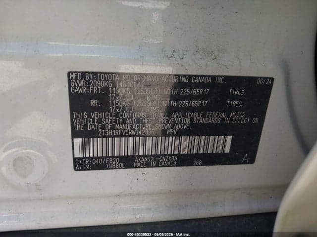 2024 TOYOTA RAV4 LE 9