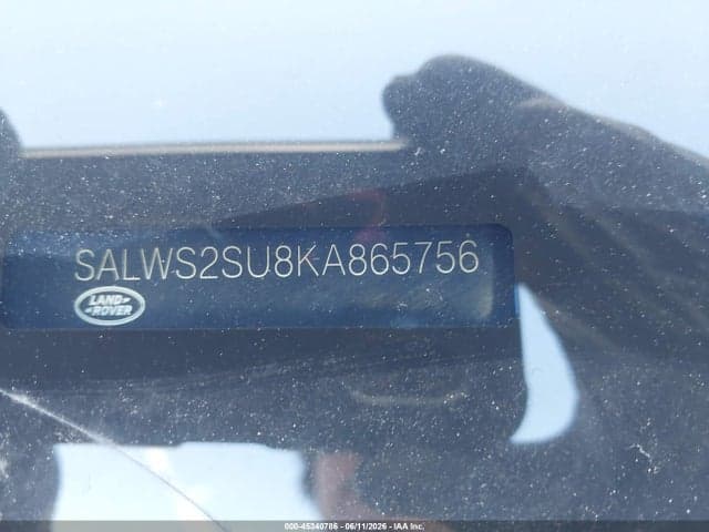 2019 LAND ROVER RANGE ROVER 9