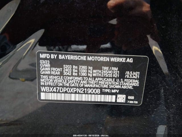 2023 BMW X3 SDRIVE30I 9