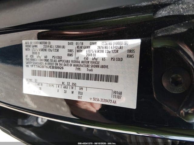 2018 FORD F-250 PLATINUM 9