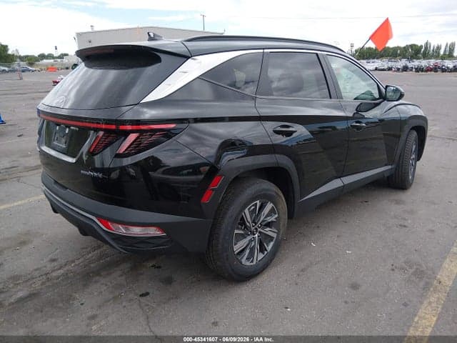 2022 HYUNDAI TUCSON HYBRID BLUE 4