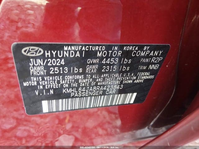2024 HYUNDAI SONATA SEL 9