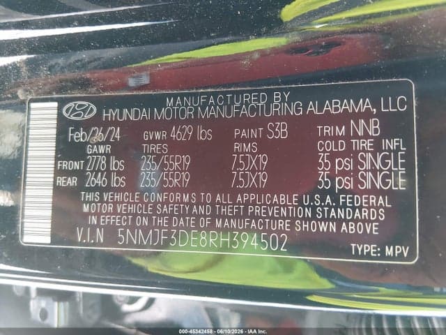 2024 HYUNDAI TUCSON SEL 9