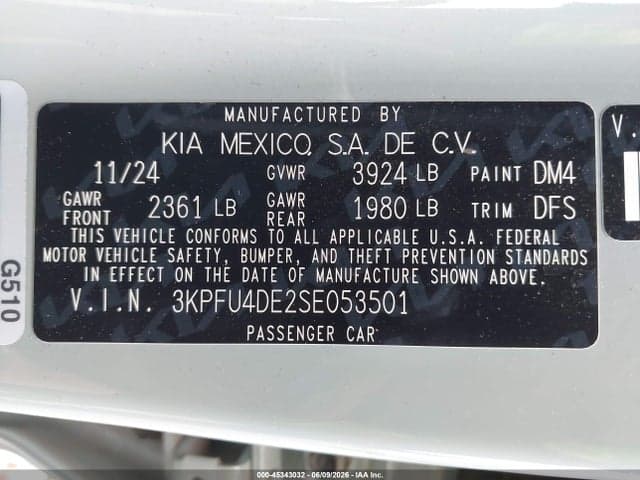 2025 KIA K4 EX 9