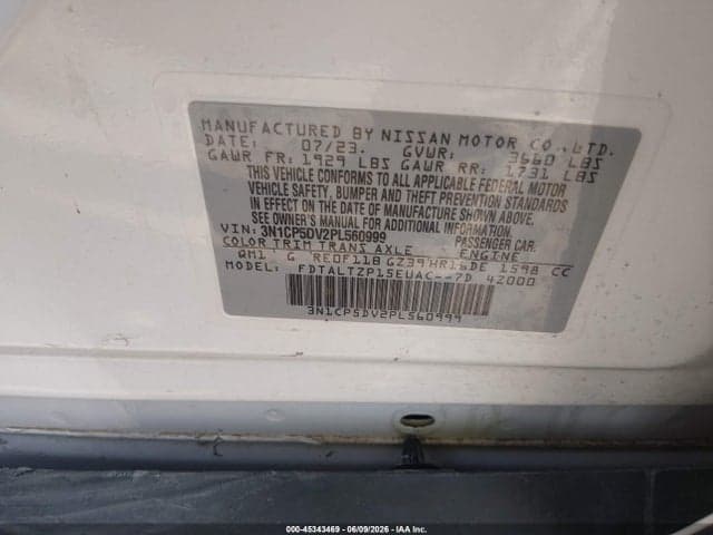 2023 NISSAN KICKS SR XTRONIC CVT 9