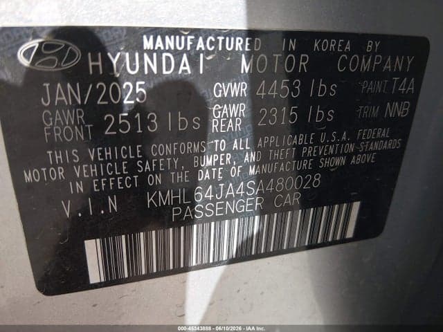2025 HYUNDAI SONATA SEL 9