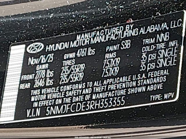2024 HYUNDAI TUCSON SEL 9