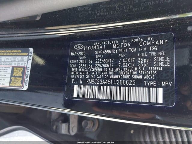 2020 HYUNDAI TUCSON SE 9
