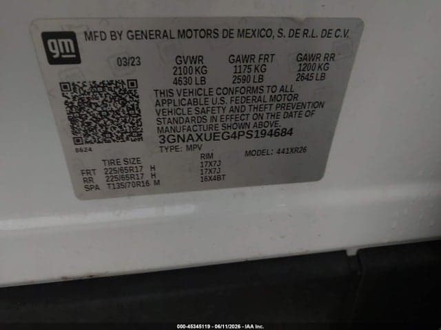 2023 CHEVROLET EQUINOX AWD LT 9