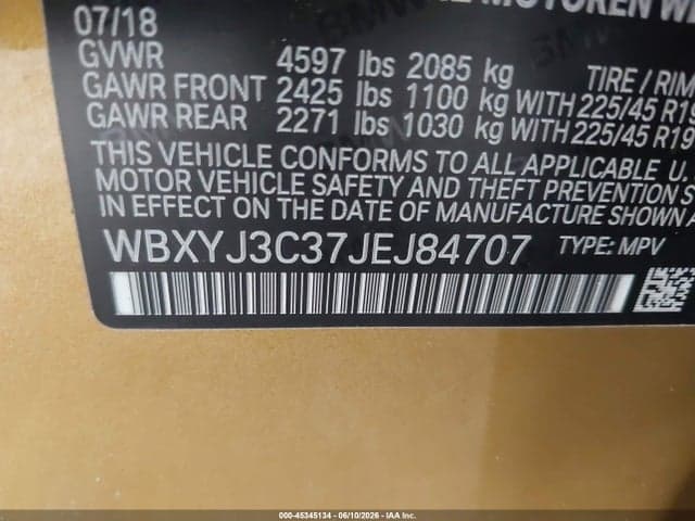 2018 BMW X2 SDRIVE28I 9