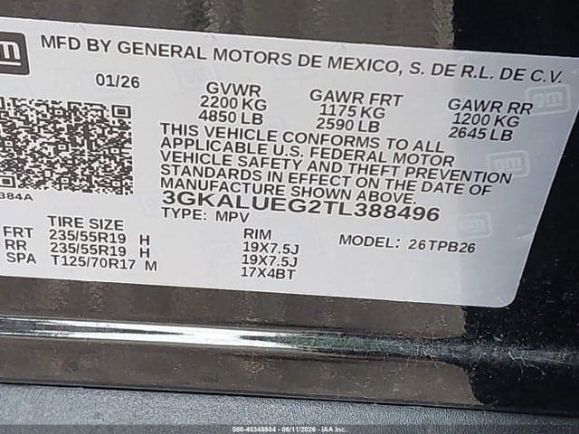 2026 GMC TERRAIN AWD ELEVATION 9