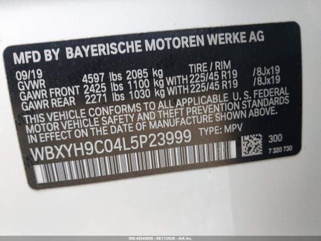 2020 BMW X2 SDRIVE28I 9