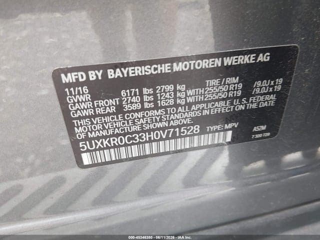 2017 BMW X5 XDRIVE35I 9