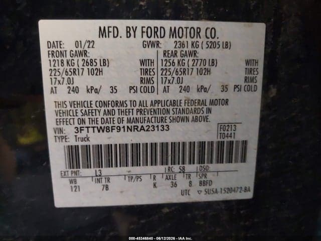2022 FORD MAVERICK XLT 9