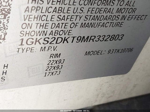 2021 GMC YUKON 4WD DENALI 9
