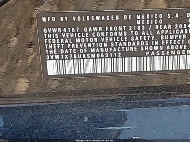 2025 VOLKSWAGEN JETTA 1.5T SE 9