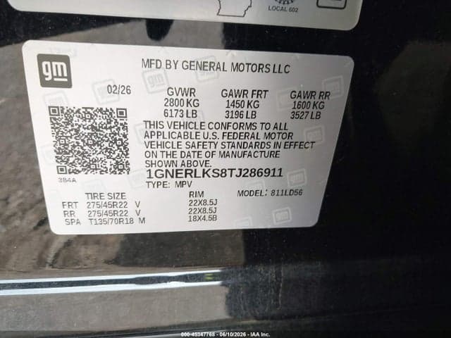 2026 CHEVROLET TRAVERSE FWD RS 9