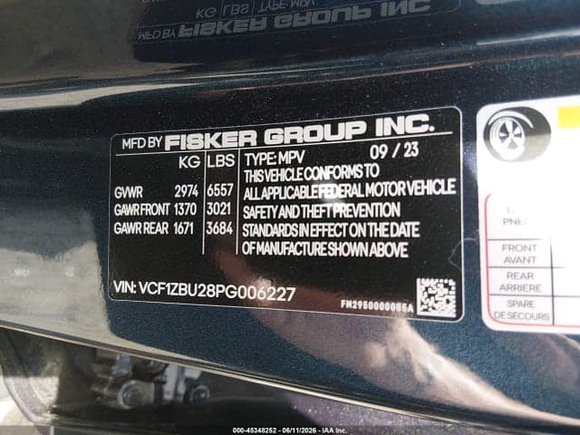 2023 FISKER OCEAN ONE 9