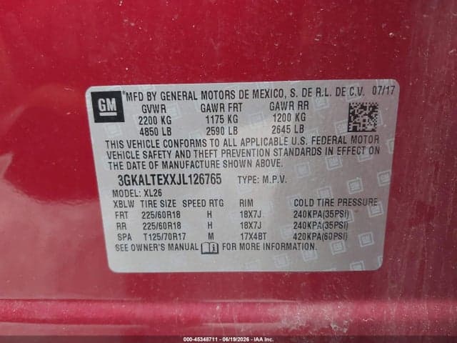 2018 GMC TERRAIN SLE 9