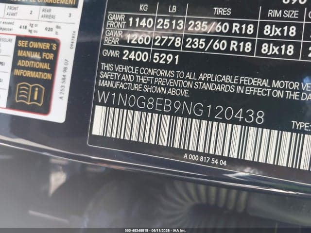 2022 MERCEDES-BENZ GLC 300 4MATIC SUV 9