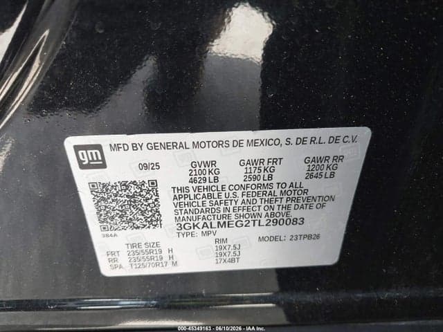 2026 GMC TERRAIN FWD ELEVATION 9