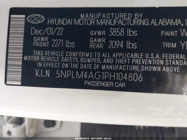 2023 HYUNDAI ELANTRA SEL 9