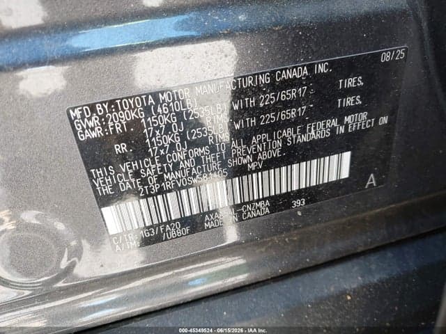2025 TOYOTA RAV4 XLE 9