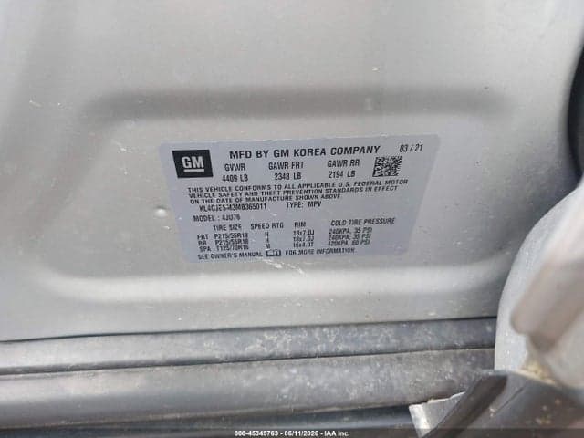 2021 BUICK ENCORE AWD PREFERRED 9