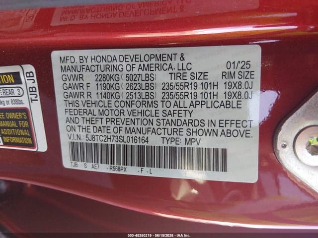 2025 ACURA RDX ADVANCE 9