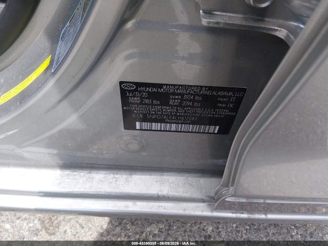 2020 HYUNDAI ELANTRA SE 9