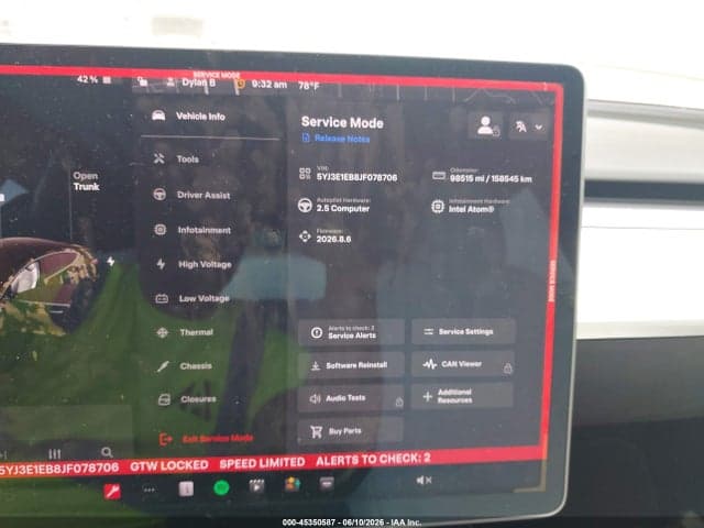 2018 TESLA MODEL 3 LONG RANGE/PERFORMANCE 7