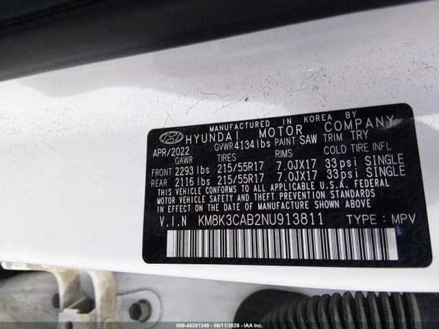 2022 HYUNDAI KONA SEL 9