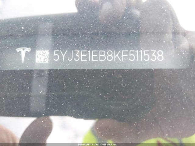 2019 TESLA MODEL 3 LONG RANGE/PERFORMANCE 9