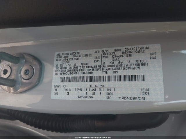 2025 FORD ESCAPE ACTIVE 10