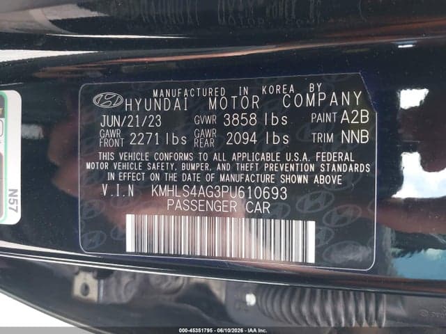 2023 HYUNDAI ELANTRA SEL 9