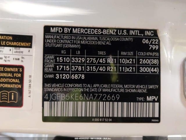 2022 MERCEDES-BENZ GLE 450 4MATIC 9