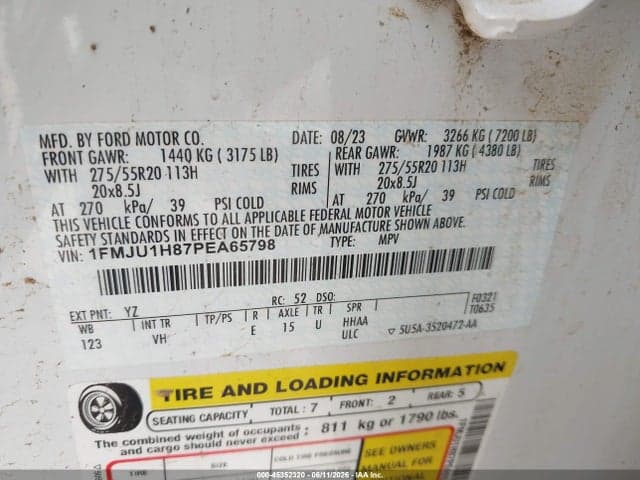 2023 FORD EXPEDITION XLT 9