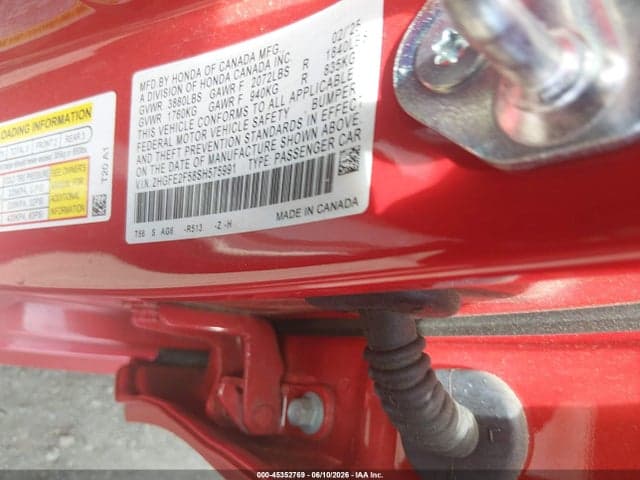 2025 HONDA CIVIC SPORT 9