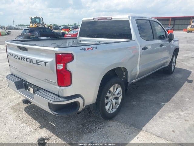 2021 CHEVROLET SILVERADO 1500 4WD SHORT BED CUSTOM 4