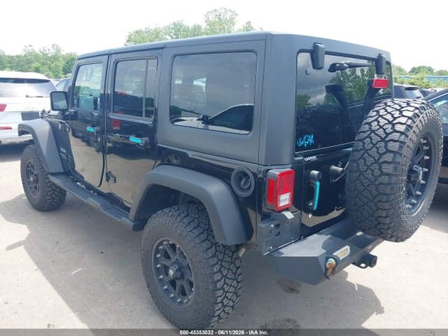 2017 JEEP WRANGLER UNLIMITED SPORT 4X4 3