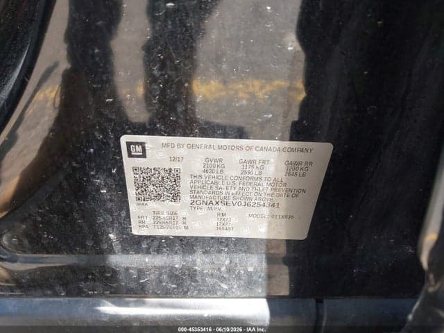 2018 CHEVROLET EQUINOX LT 9