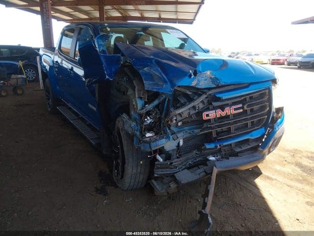 2022 GMC CANYON 4WD SHORT BOX ELEVATION