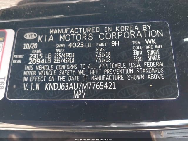 2021 KIA SOUL GT-LINE 9