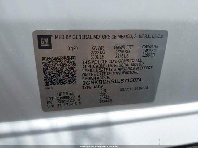 2020 CHEVROLET BLAZER FWD 2LT 9