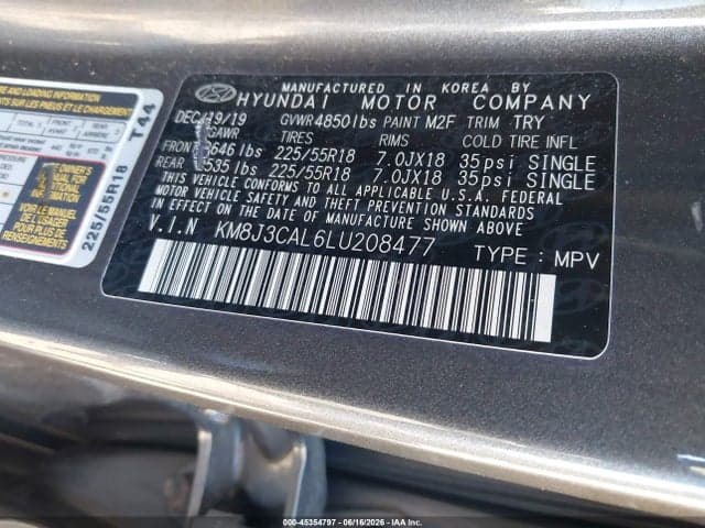 2020 HYUNDAI TUCSON ULTIMATE 9