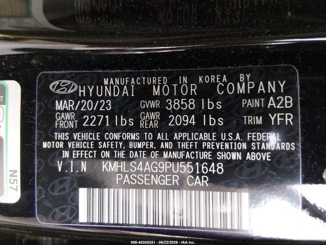 2023 HYUNDAI ELANTRA SEL 9