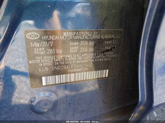 2017 HYUNDAI ELANTRA VALUE EDITION 9